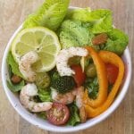 Lemon Dill Shrimp Salad- simple ingredients, full of nutrition- thefedupfoodie.com