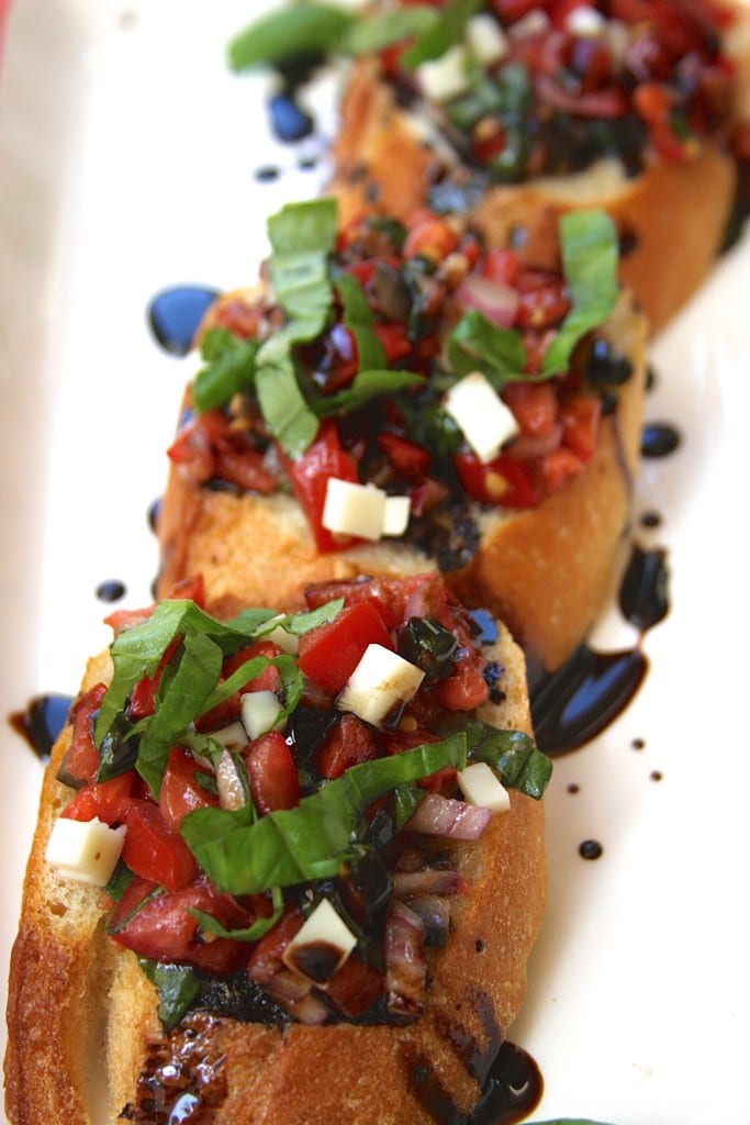 Bruschetta with Balsamic Reduction 3