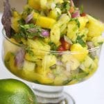 Fresh Mango Pineapple Salsa