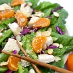 Lazy Day Chinese Chicken Salad recipe is where easy, flavorful and healthy meet. This meal makes my life so much easier on busy days.