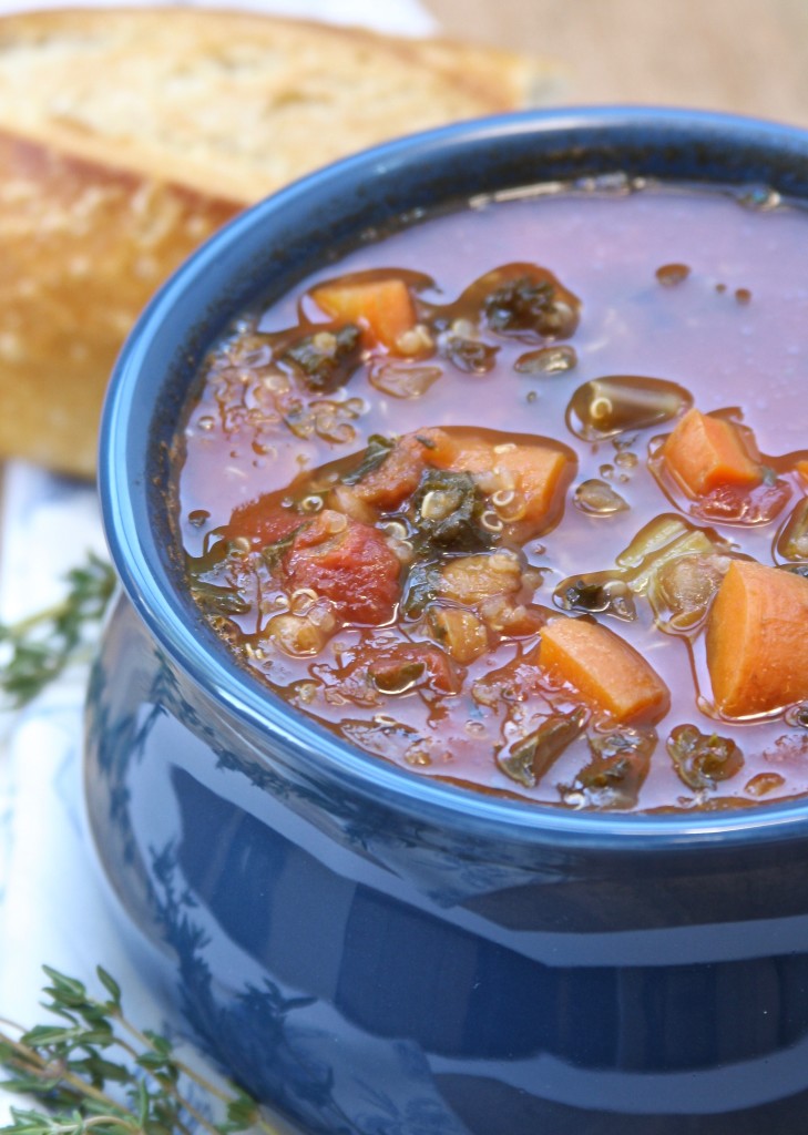 Truffled Lentil Veggie Stew 1- So healthy and yet tastes so decadent.