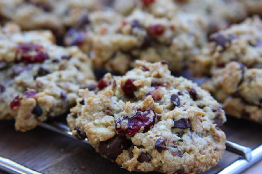 Santa's Wish List Cookies will put a smile on your face while packing in extra nutrition. Oatmeal chocolate chip cookie recipe with cacao nibs and hemp seeds. It is how Santa keeps his energy up.