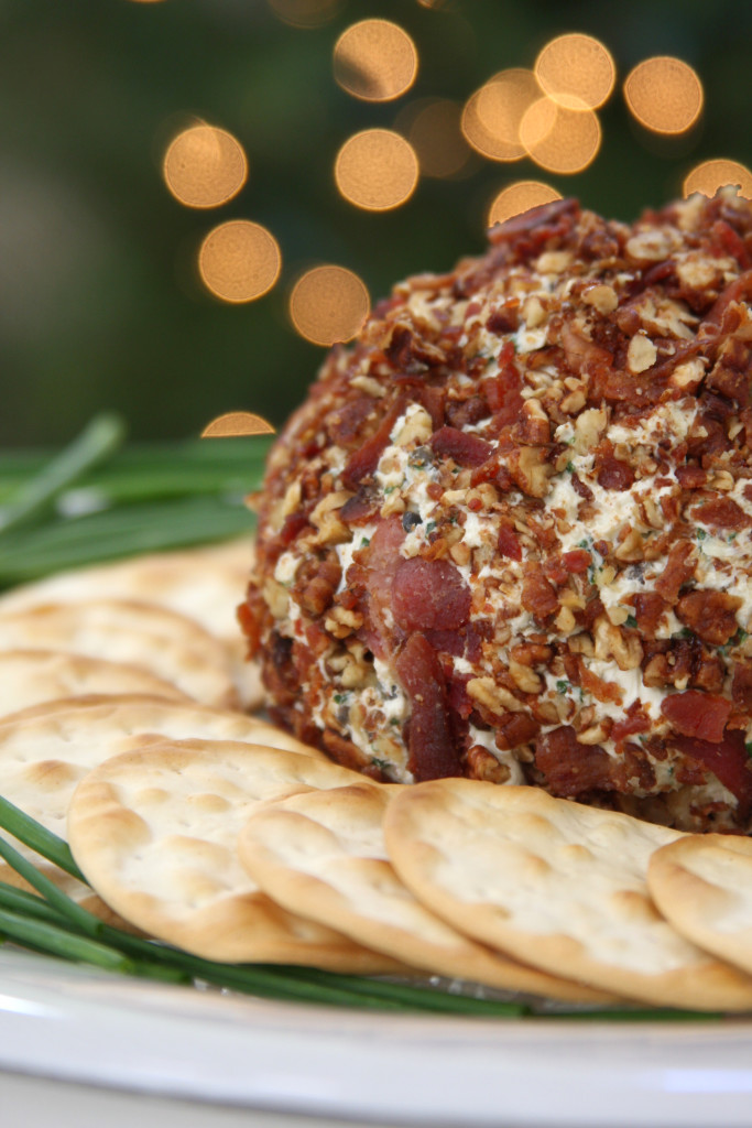 Festive Cheese Ball recipe is an easy way to impress company using real food ingredients. So creamy and savory. This was gone in a matter of minutes.