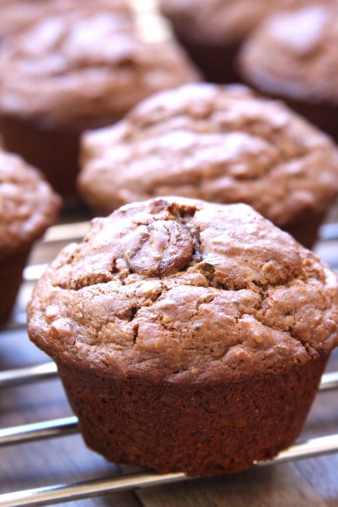 Picture of almond butter muffins