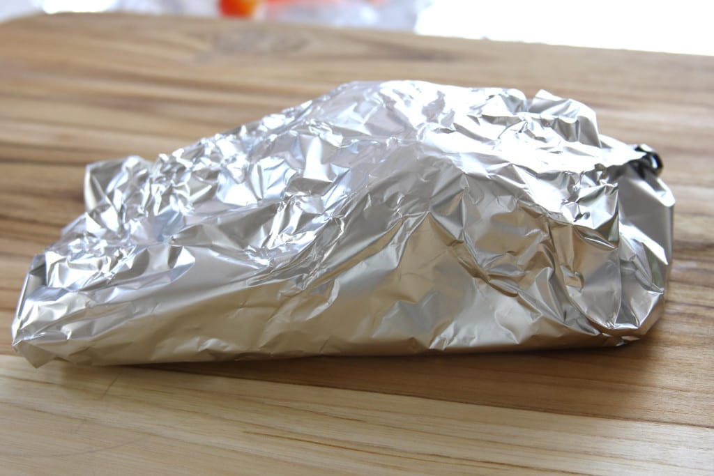 Pocket for Salmon Pesto Veggie Pocket