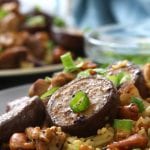 Cashew Eggplant Chicken Stir Fry recipe is bursting with the flavors of the orient while satisfying hungriest appetites.