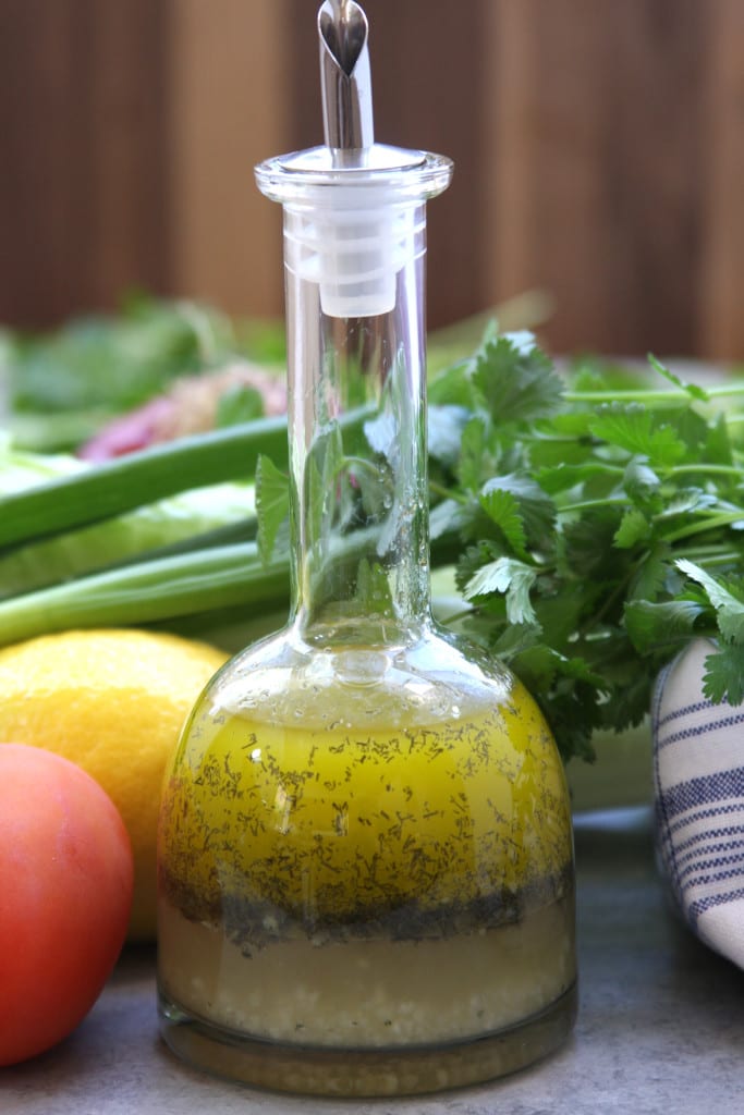 Homemade Lemon Salad Dressing 