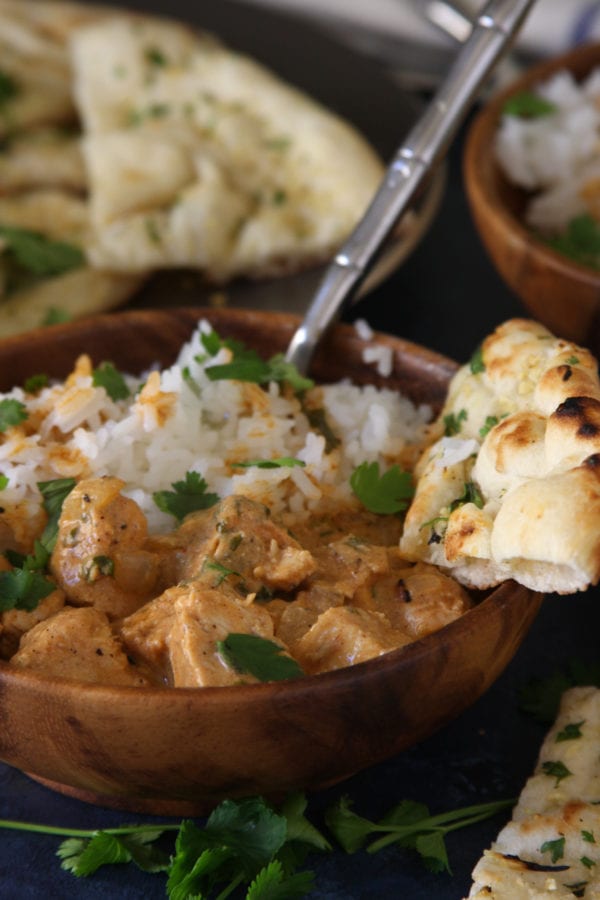 Grilled Chicken Tikka Masala is an easy and incredibly flavorful dish with spiced yogurt, coconut milk and tender chicken. Our family absolutely loves this dish.