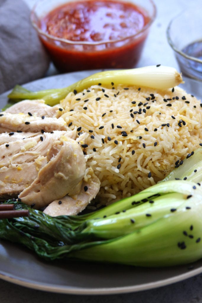 One-Pot Asian Chicken and Rice is a fast, easy and incredibly delicious recipe with flavors of ginger, sesame and garlic. A perfect 30 min meal for busy week nights.