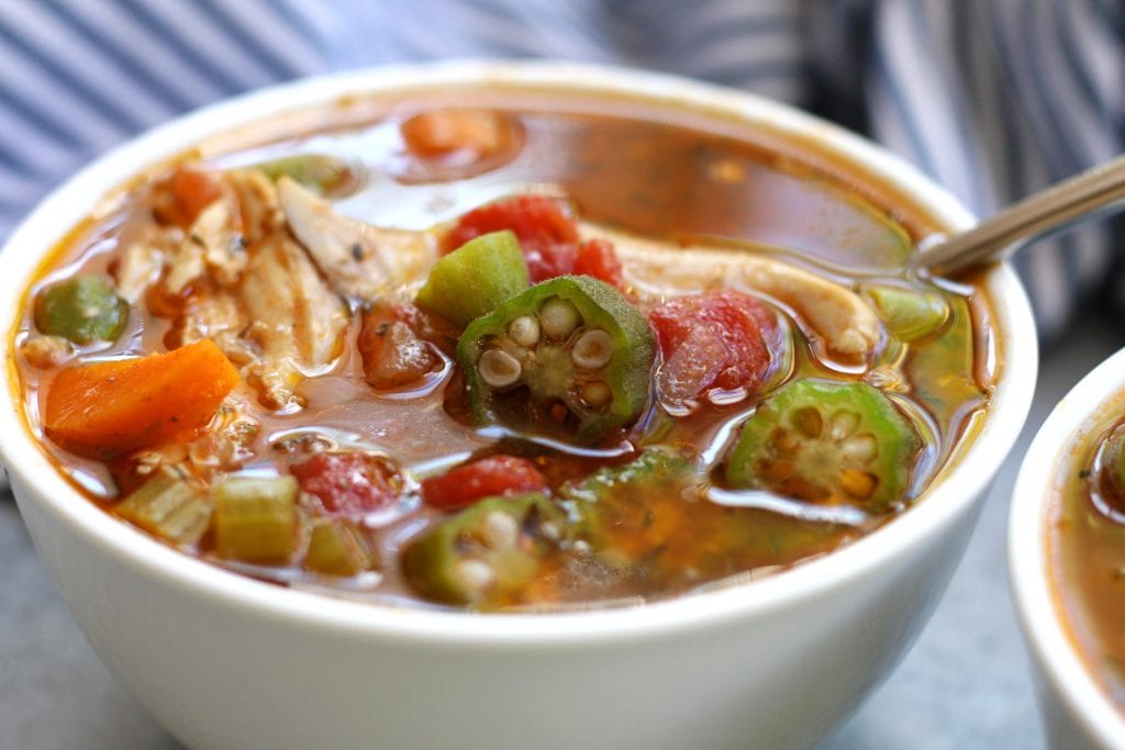 Homemade Gumbo Soup 