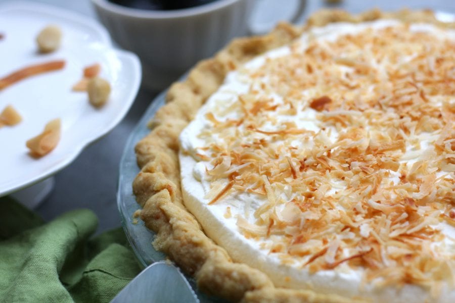 Chocolate Coconut Cream Pie