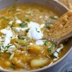 Pumpkin Gnocchi Soup recipe is bound to become a Fall favorite. It's savory and comforting with flavors of cinnamon, nutmeg and chipotle. This made a pumpkin lover out of me.