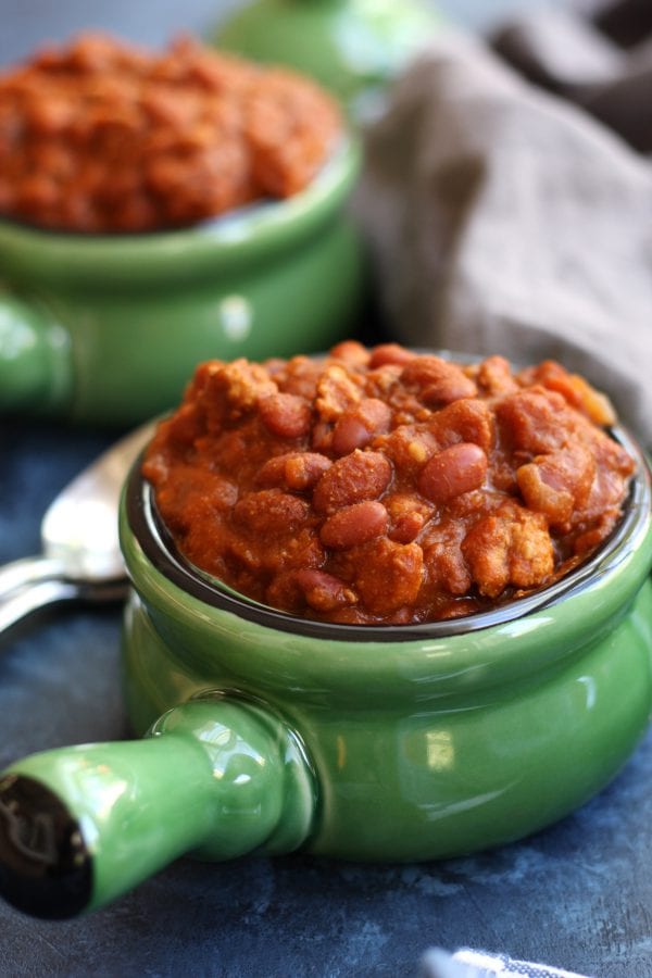 Hearty Homemade Chili recipe is savory enough for the adults and mild enough for the kiddos. Satisfying and comforting, it is a family favorite and we always have to keep extra in the freezer.