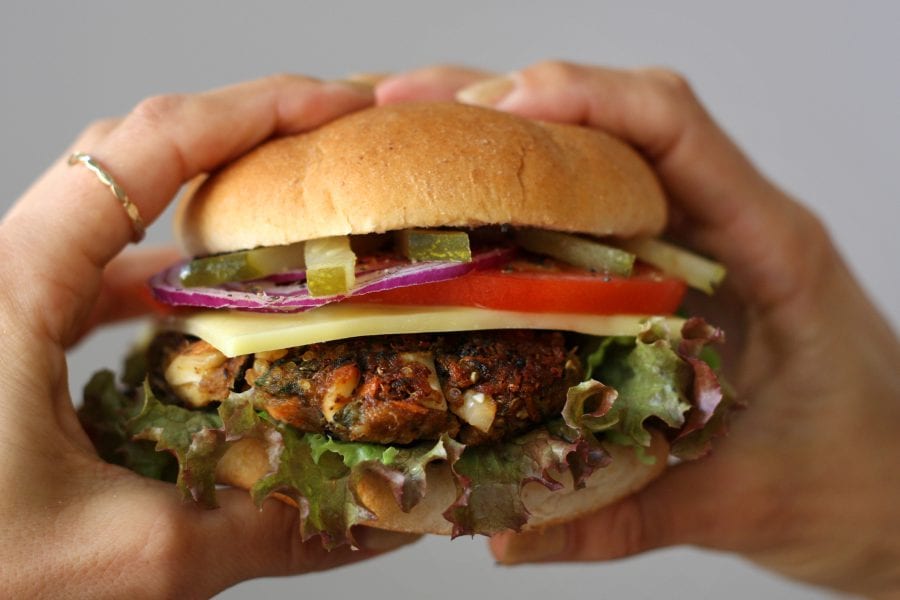 Black Bean Veggie Burgers