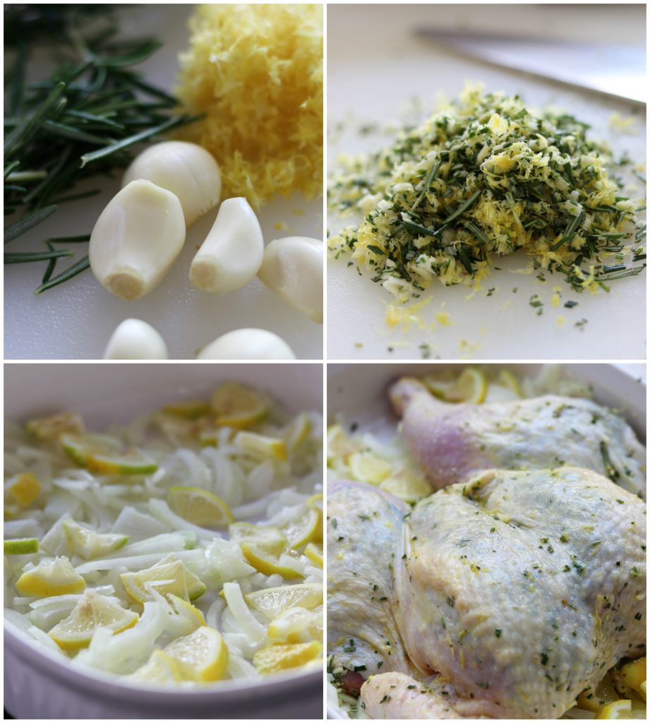 Rosemary Lemon Garlic Chicken is special enough for a Holiday and easy enough for a weeknight. Special prep method allows for a deeper infusion of aromatics and makes the leftovers taste even more delectable.