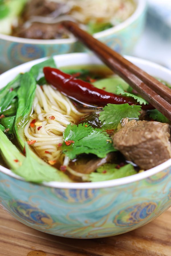 Beef Asian Noodle Soup