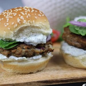Simple, refreshing and filling, Greek Turkey Burgers Sliders are a fun alternative to the traditional American hamburger.