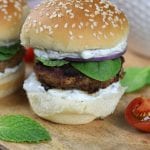 Simple, refreshing and filling, Greek Turkey Burgers Sliders are a fun alternative to the traditional American hamburger.