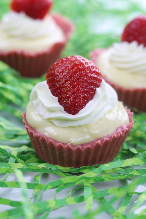 Strawberry Lemon Yum Cups