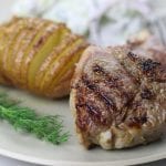 Grilled Rosemary Lamb Chops are tender cuts of meat marinated in rosemary, garlic and olive oil. Serve with your favorite side dishes for a meal scrumptious enough for company but easy enough for a weeknight.