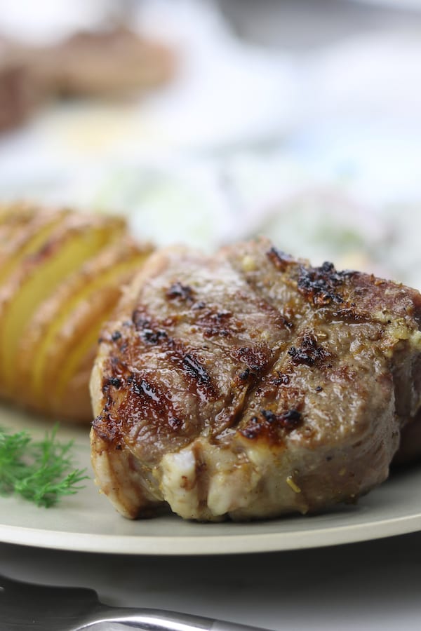 Grilled Rosemary Lamb Chops