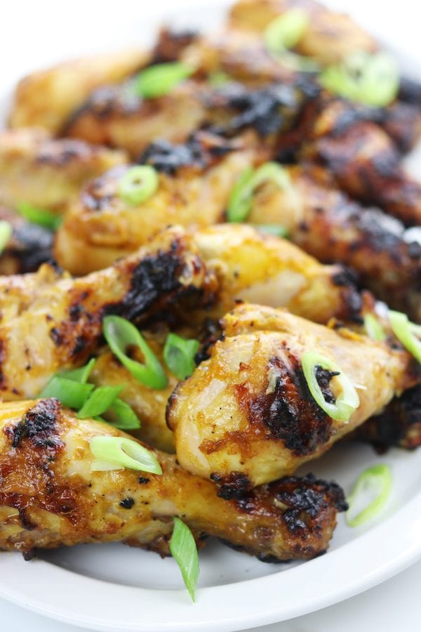 Mango Curry Grilled Chicken recipe creates tender sweet and savory grilled chicken. Simple ingredients are mixed together, pored over the chicken, marinated overnight and then grilled the next day to create the best tasting chicken for anytime of the year. An absolute favorite!