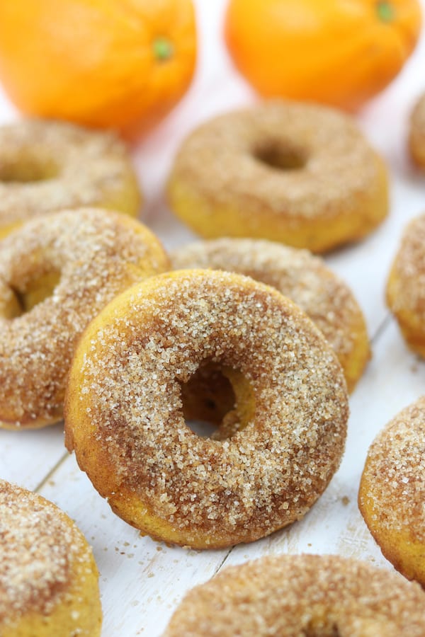 Baked Pumpkin Donuts 