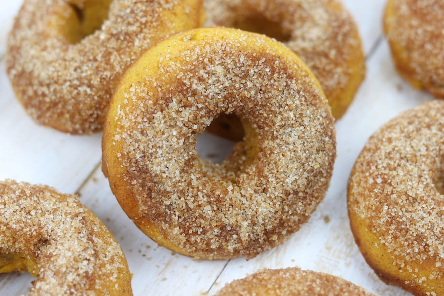  Pumpkin Donuts 