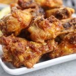 Crispy and baked, these Smokey Lemon Garlic Wings have the subtle flavor of smoked paprika combined with a brightness of lemon and savoriness of garlic. Perfect for game day or a family favorite on movie night!