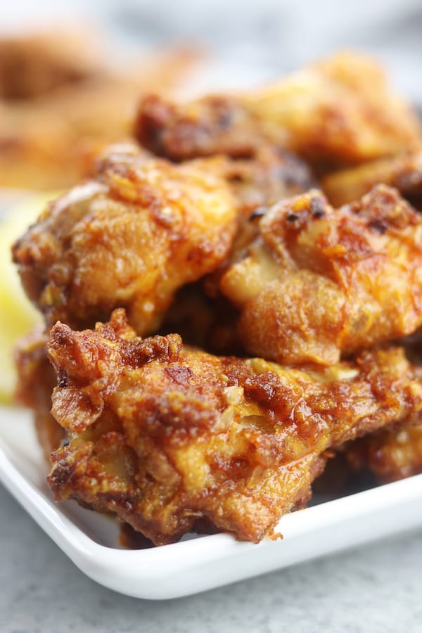 Smokey Lemon Garlic Wings