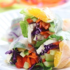 Chinese Chicken Spring Rolls