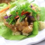 Wasabi Ginger Asian Lettuce Wraps