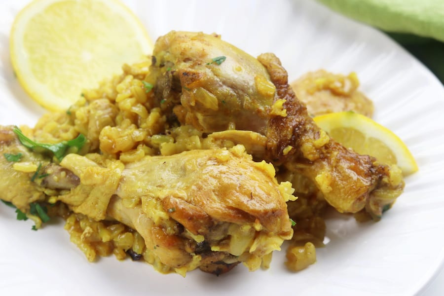 Lemon Chicken and Rice Recipe 