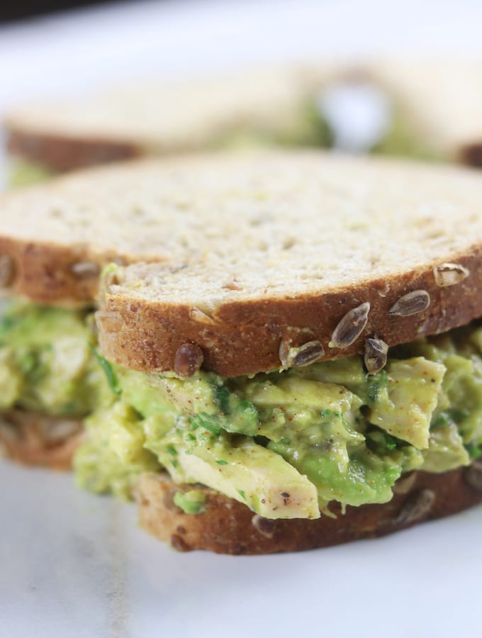 Mexican Chicken Avocado Sandwich 