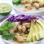 White Bean Chicken Tomatillo Soup