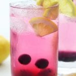 Blueberry Rum Spritzer