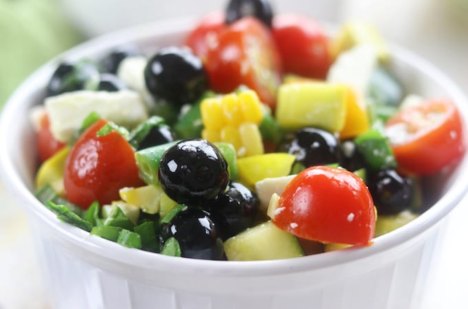 Summer Chopped Salad Recipe 