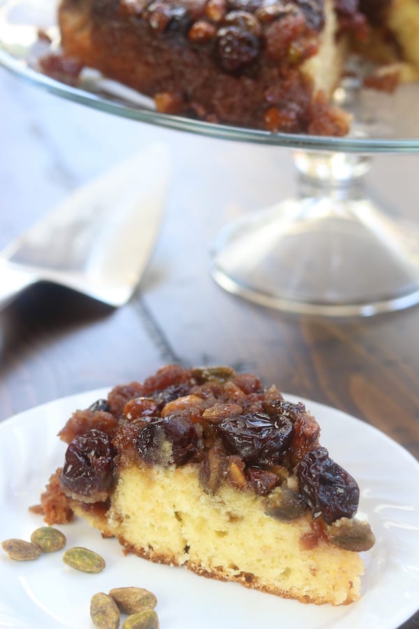 Cherry Upside Down Cake From Scratch 