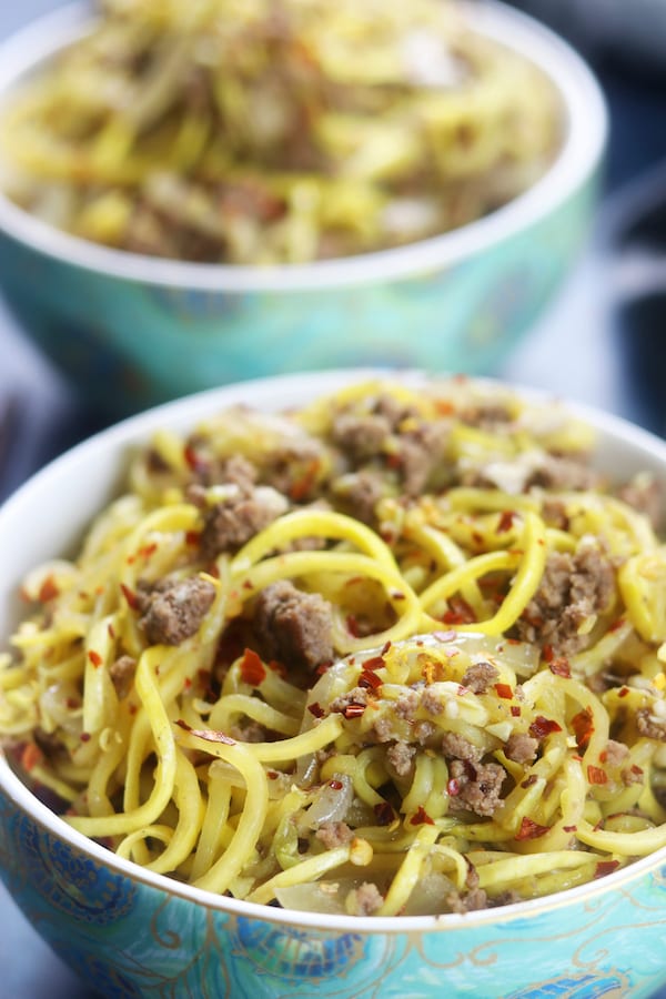 Low Carb Stir Fry with Ground Beef