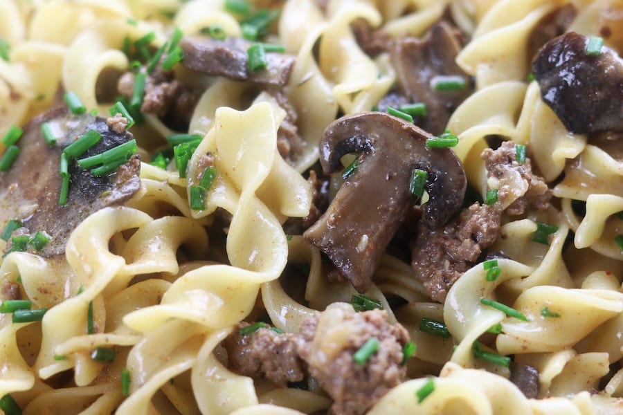 Beef Stroganoff Recipe with Ground Beef