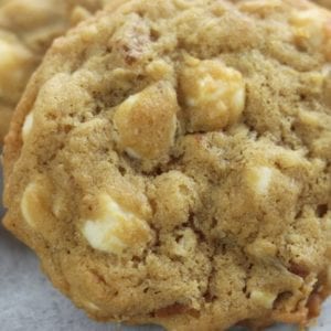 Coconut White Chocolate Chip Lime Cookies