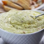 Red Skin Mashed Potatoes Recipes in a bowl