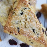 Cranberry Orange Scones Recipe with dried cranberries