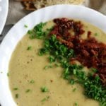 Lemon Rosemary Crockpot Potato Soup