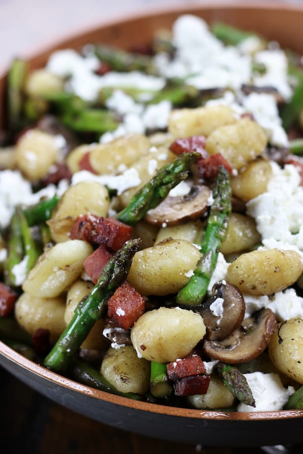 Photo of Gnocchi and Salami Dinner Skillet.