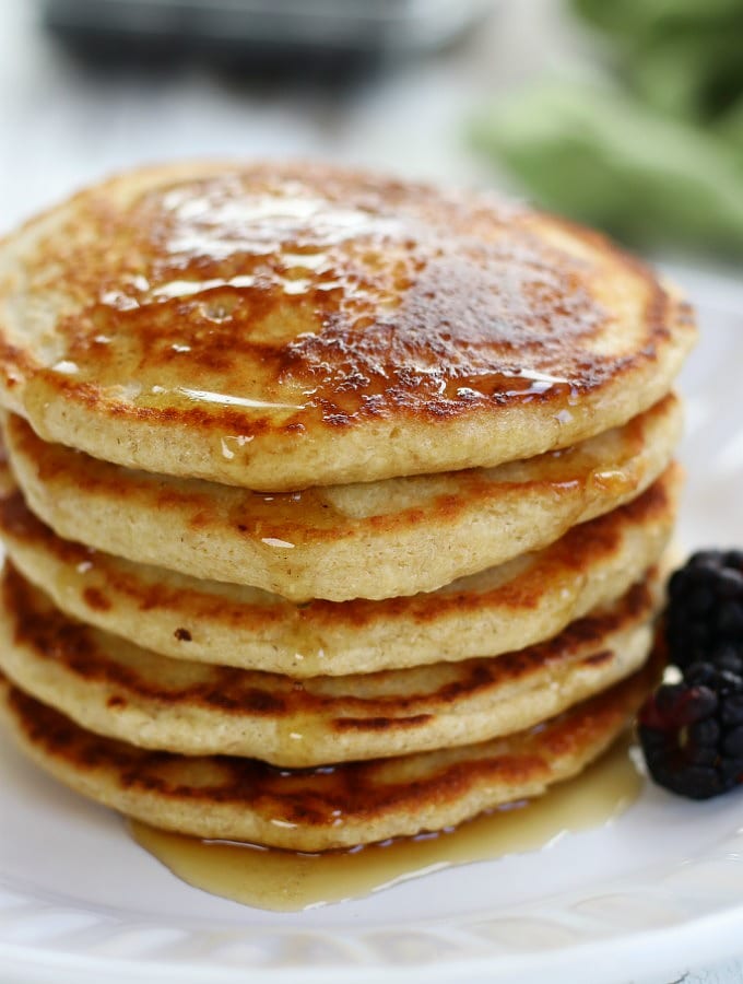 Oat Flour Pancakes