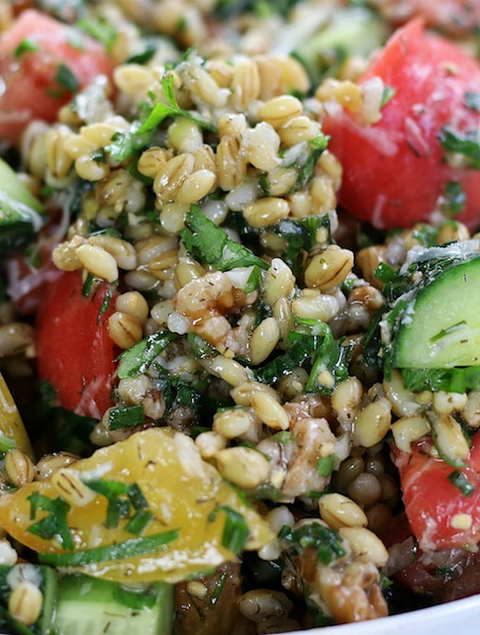 Herbed Barley Salad