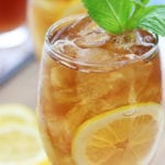 Glass full of iced tea from How To Make Iced Tea Post.