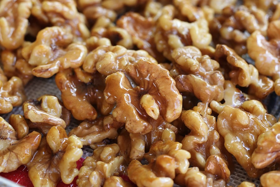Honey shop roasted walnuts