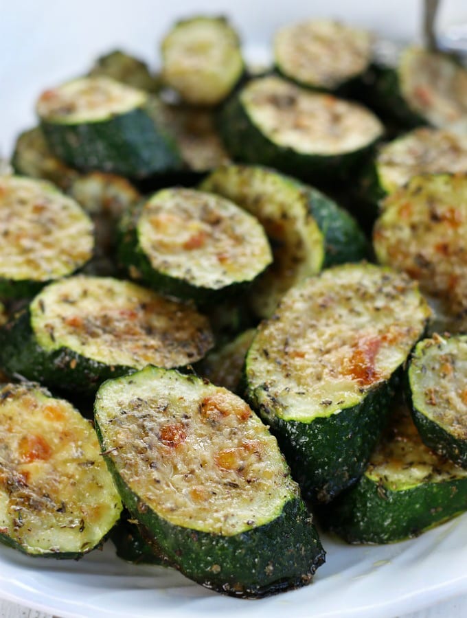 Roasted Zucchini Slices